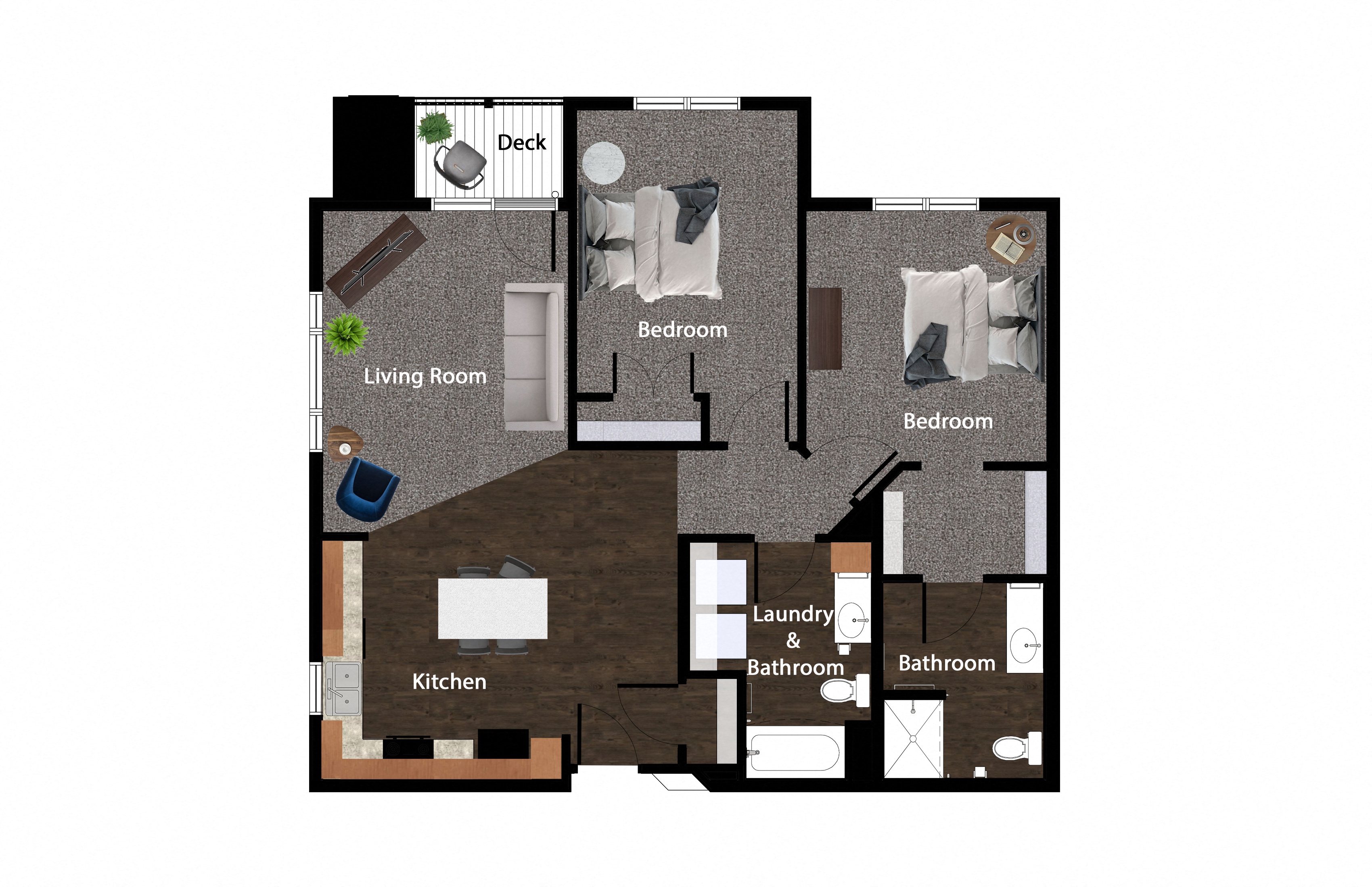 Floor Plans of Connex Apartments in St. Michael, MN